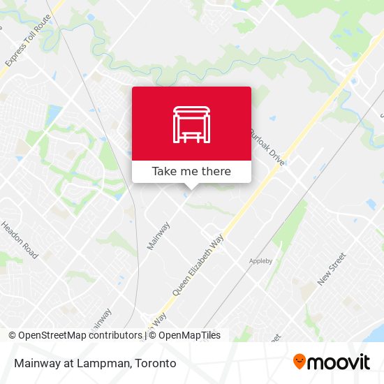 Mainway at Lampman map