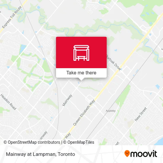 Mainway at Lampman map