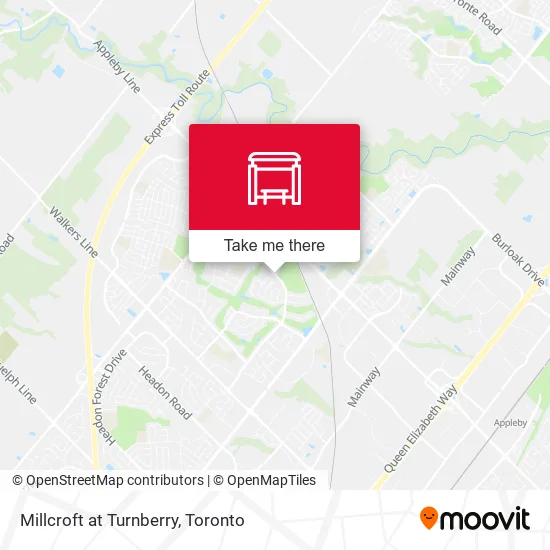 Millcroft at Turnberry map