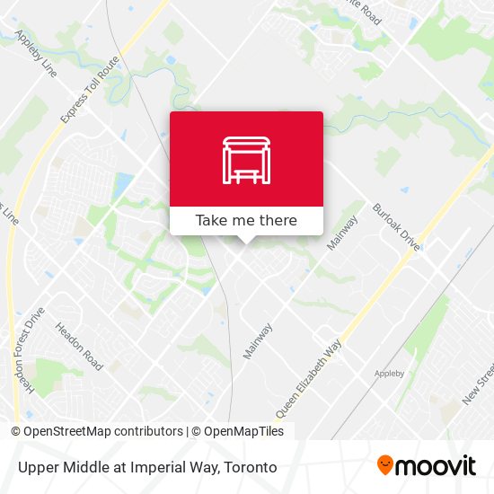 Upper Middle at Imperial Way plan