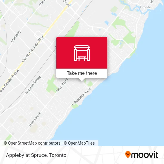 Appleby at Spruce map