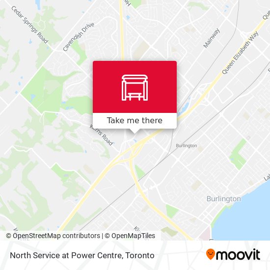 North Service at Power Centre plan