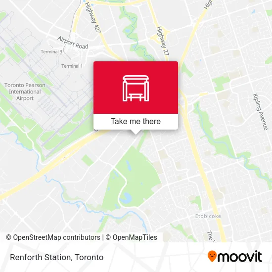 Renforth Station map