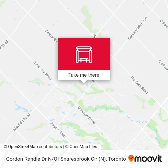 Gordon Randle Dr N / Of Snaresbrook Cir map