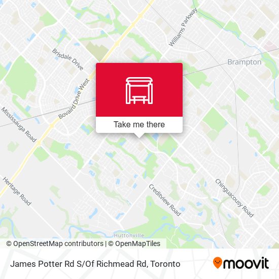 James Potter Rd S / Of Richmead Rd map