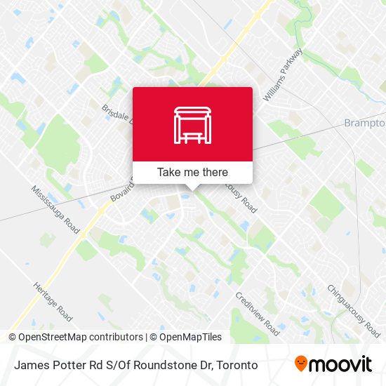 James Potter Rd S / Of Roundstone Dr map
