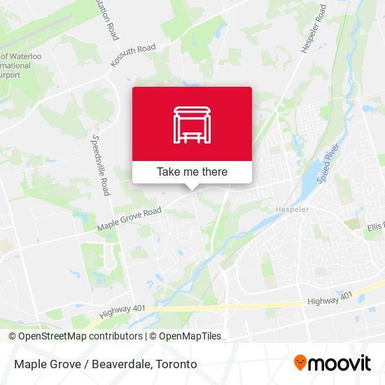 Maple Grove / Beaverdale map