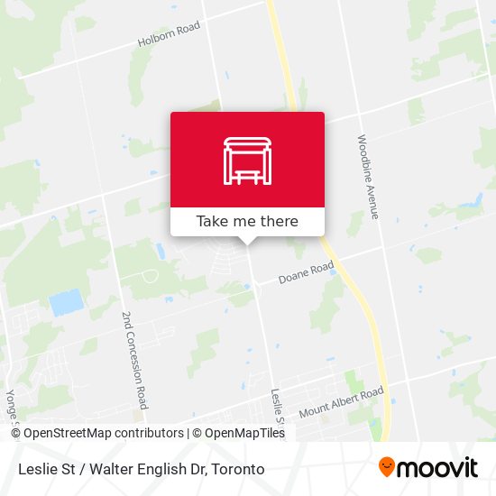 Leslie St / Walter English Dr plan