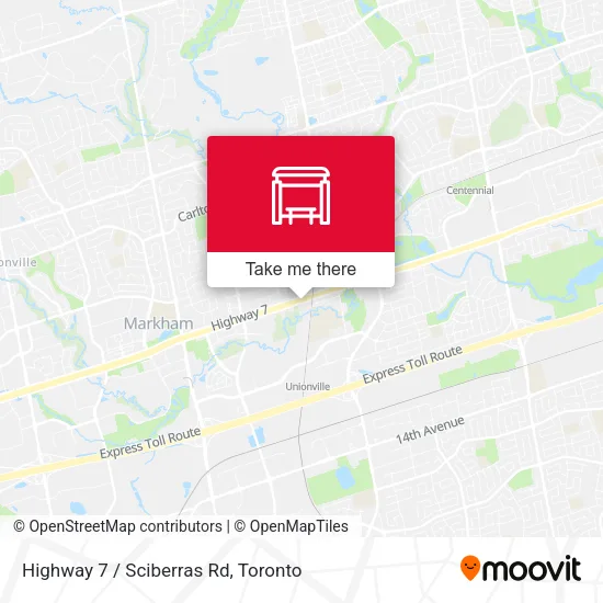 Highway 7 / Sciberras Rd map