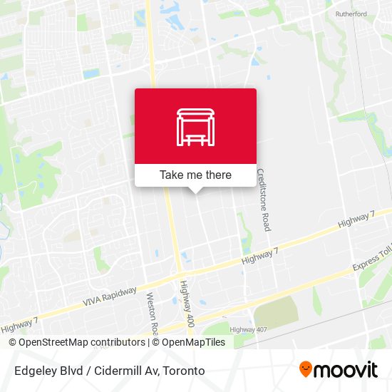 Edgeley Blvd / Cidermill Av plan