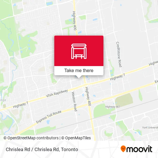 Chrislea Rd / Chrislea Rd map