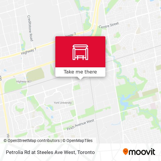 Petrolia Rd at Steeles Ave West plan