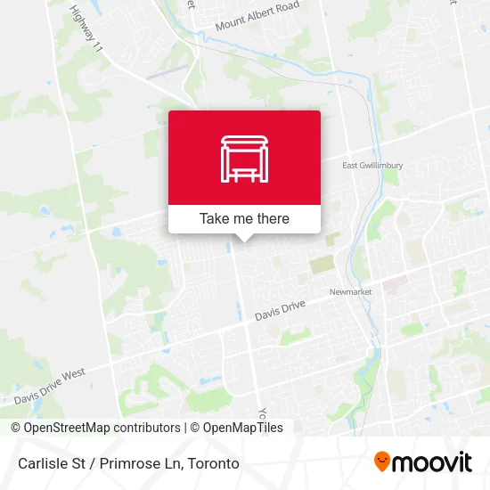 Carlisle St / Primrose Ln map