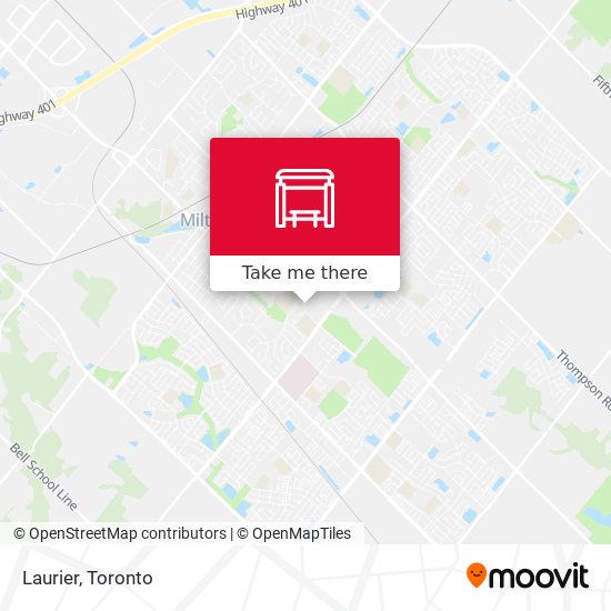 Laurier map