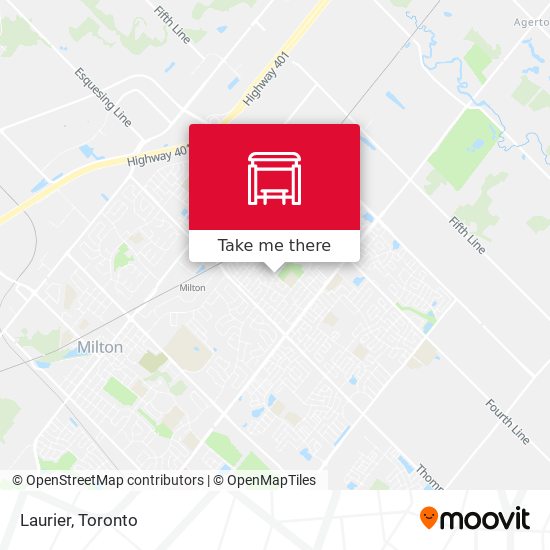 Laurier map