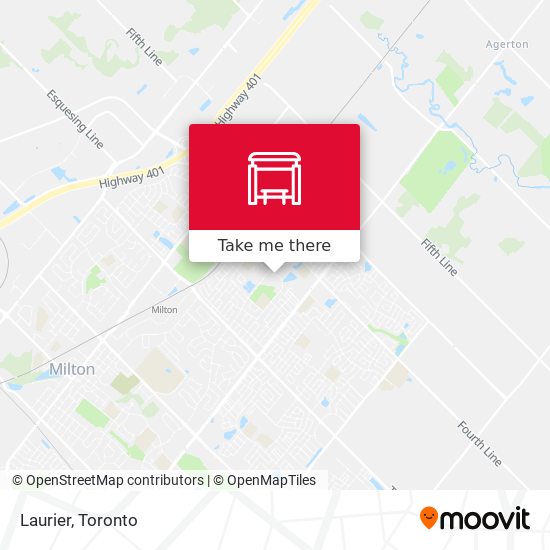 Laurier map