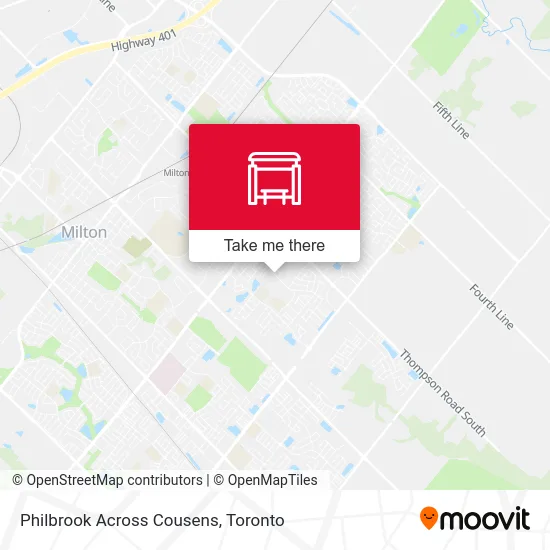 Philbrook Across Cousens map