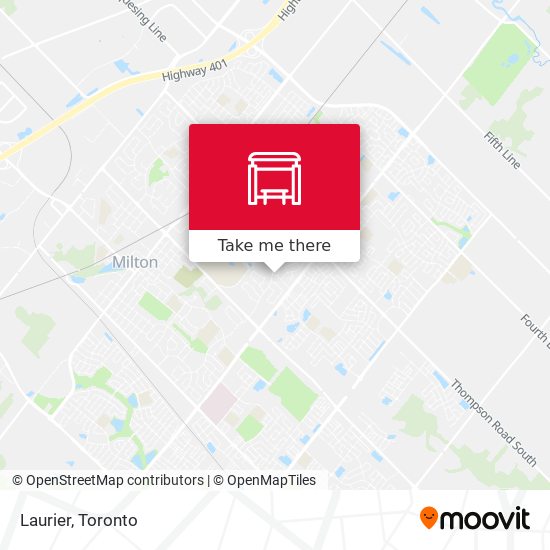 Laurier map