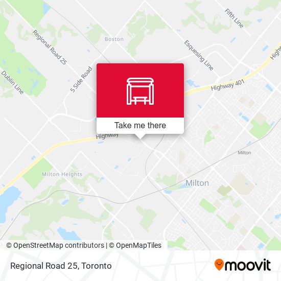 Regional Road 25 plan