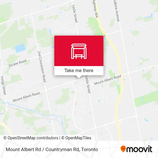 Mount Albert Rd / Countryman Rd map
