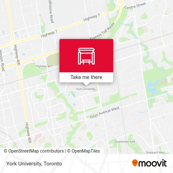 York University map