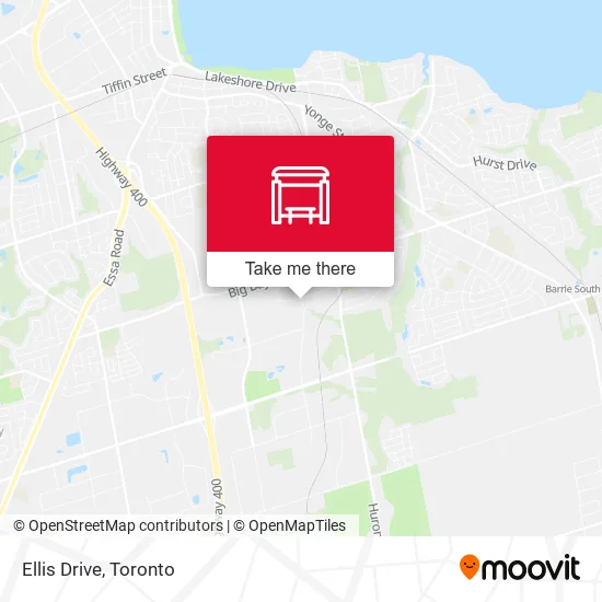 Ellis Drive map