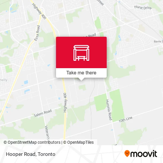 Hooper Road map
