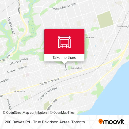 200 Dawes Rd - True Davidson Acres map