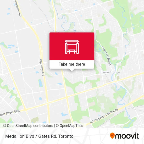 Medallion Blvd / Gates Rd map