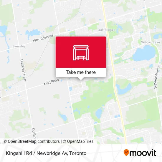 Kingshill Rd / Newbridge Av map