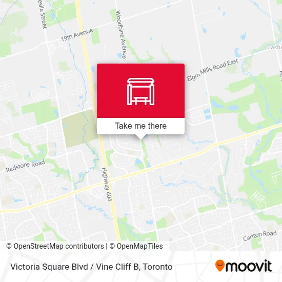 Victoria Square Blvd / Vine Cliff B map