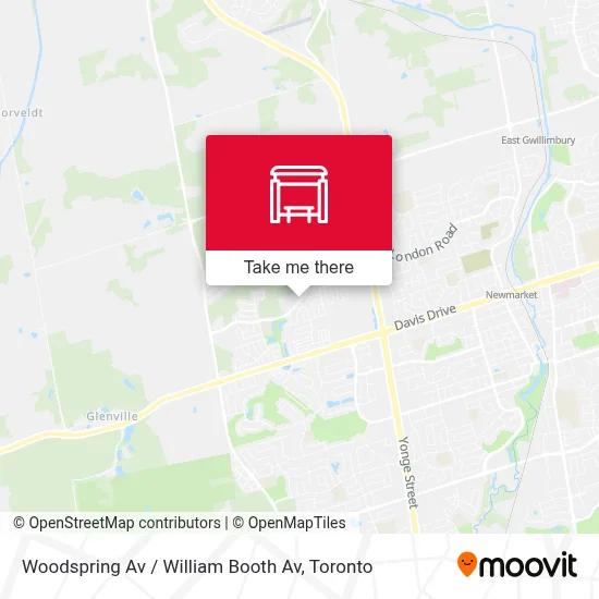 Woodspring Av / William Booth Av map