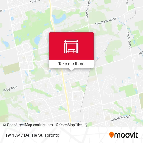 19th Av / Delisle St map