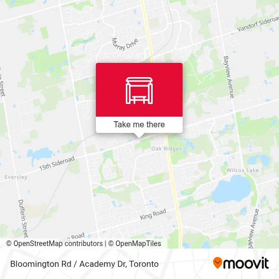 Bloomington Rd / Academy Dr map