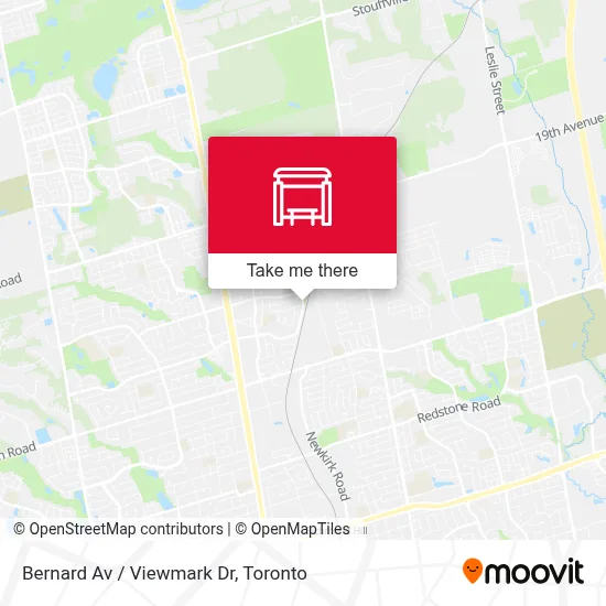 Bernard Av / Viewmark Dr map