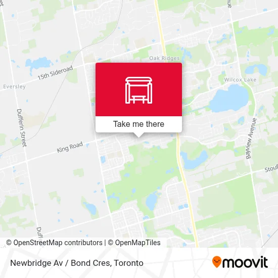 Newbridge Av / Bond Cres map