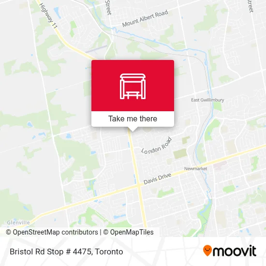 Bristol Rd Stop # 4475 map