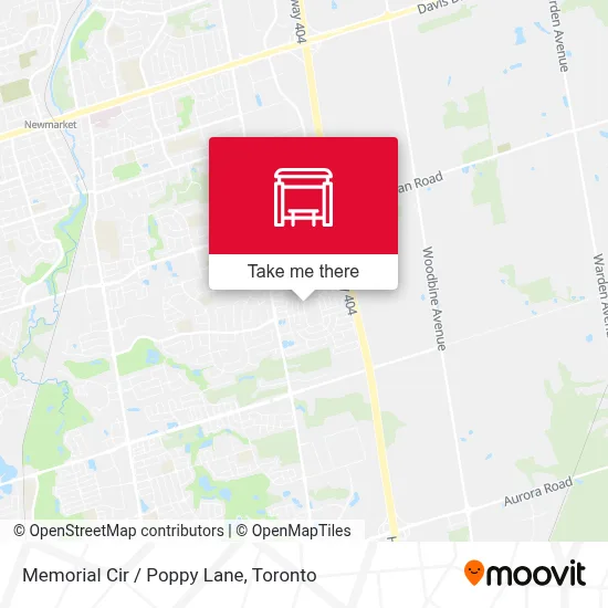Memorial Cir / Poppy Lane map