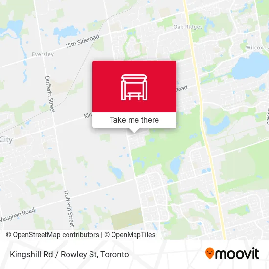 Kingshill Rd / Rowley St map