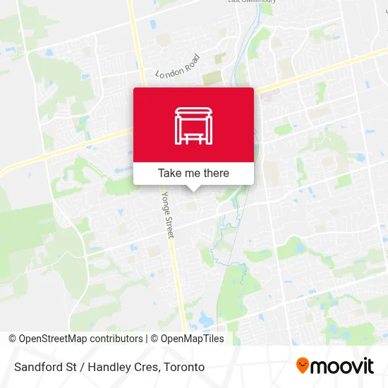 Sandford St / Handley Cres map