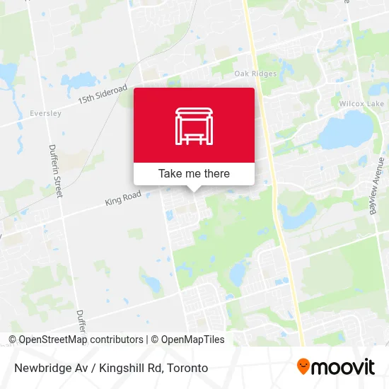 Newbridge Av / Kingshill Rd map