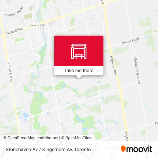 Stonehaven Av / Kingsmere Av map