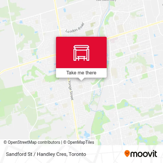 Sandford St / Handley Cres map