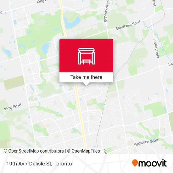19th Av / Delisle St map