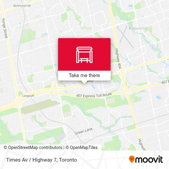 Times Av / Highway 7 map