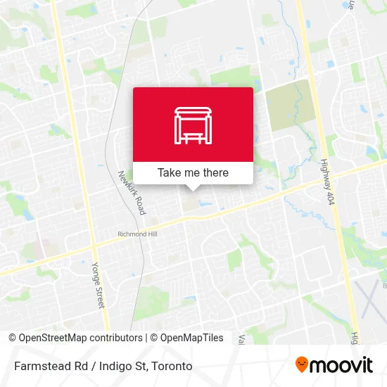 Farmstead Rd / Indigo St map