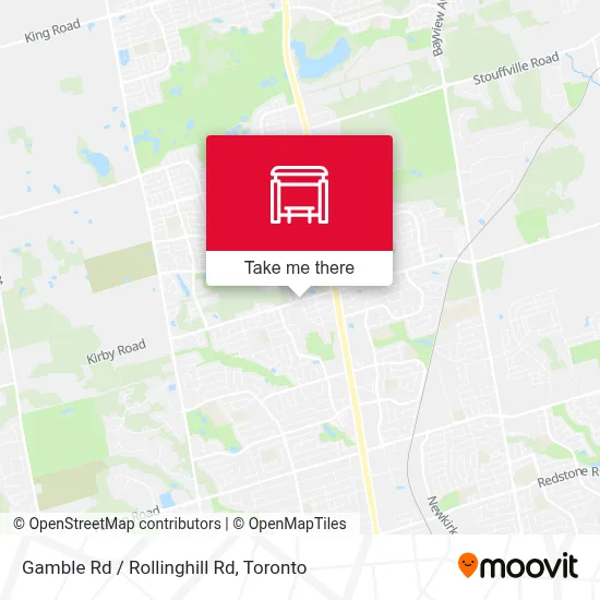 Gamble Rd / Rollinghill Rd map