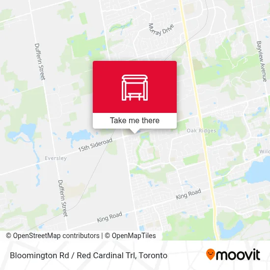 Bloomington Rd / Red Cardinal Trl map