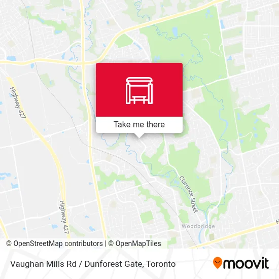 Vaughan Mills Rd / Dunforest Gate map