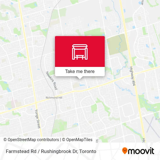 Farmstead Rd / Rushingbrook Dr map
